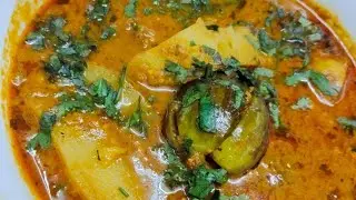 #वांग बटाटा रस्सा भाजी// कोळंबी/#daily routine/@Mangal Jadhav5257