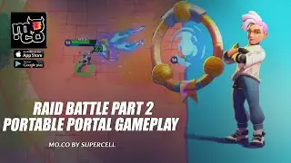 Mo.Co Raid Battle Portable Portal Gameplay (Android, iOS)