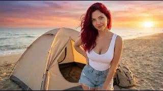 MY FIRST SOLO BEACH CAMPING TRIP