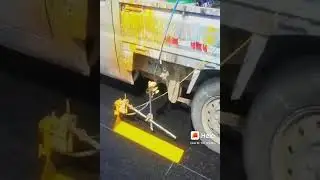cara mengecat marka jalan