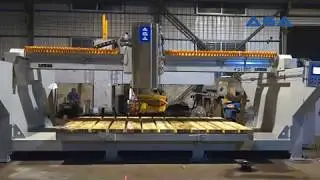 Monoblock Bridge Saw Machine for Cutting Granite Marble Stone HQ600D