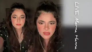 بث ميرنا حنا على تيك توك 🤍🖤