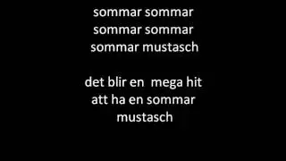 Sommar Mustasch