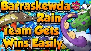 Barraskewda Rain Team Shreds Series 13! - Pok&eacute;mon Sword & Shield Competitive Ranked Double Battles