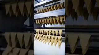 Corn Tortilla Chips Manufacturing Process #insidefactory #factoryproses