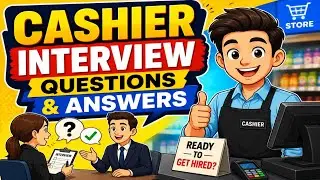 Cashier Interview Questions And Answers - English Speaking Conversation