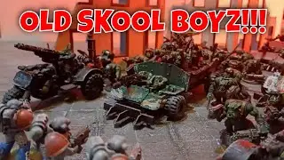 WAAAAGH DA ORKZ!!! - Old School Figures from the Pile of Shame #orks #orks40k #wh40k