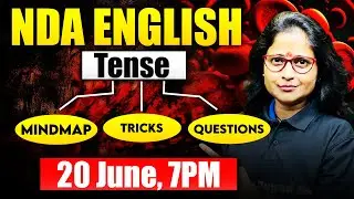 NDA English : Tenses 🔥 Complete Tense For NDA 2 2024 😎 NDA 2 2024 English 🌟 NDA Tenses One Shot