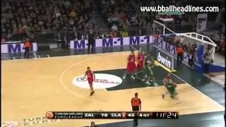 Zalgiris five back to back offensive boards vs Baskonia