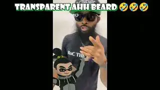 Transparent beard (splatoon oc)