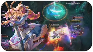 Sahnige Flanks mit Hilfe von HEXTECH GATES - GWEN TOP SEASON 12 Gameplay