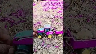 #viraltoys #sortvarl #jcb #newsong mini tractor trailer for loding JCB machine 🤪🤡🚜🤡