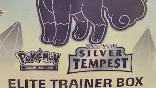pokemon silver tempest elite trainer box opening