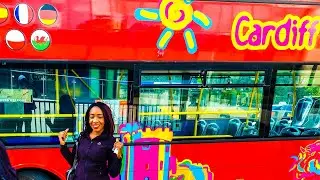 Holiday in Wales: Things to do in Cardiff & the hop-on hop-off sightseeing bus tour.
