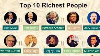 Top 10 Business Leaders in USA 2025 | Richest Entrepreneurs & CEOs in America