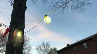 Construction string lights