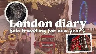 Solo travelling to London | book shopping, New Year's & more