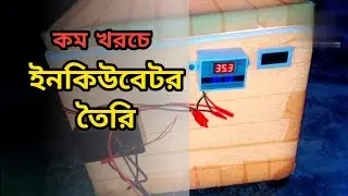 অল্প দামে ইনকিউবেটর তৈরি।। alfo daMe incubator theory. al-aksh Agro form.