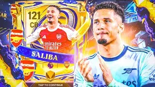 Обзор лучшего центрального защитника года Салиба в FC MOBILE 😤 &mdash; Самый агрессивный центральный за...