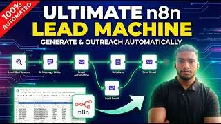 I Created the Ultimate n8n Lead Gen + Outreach Message Writer + Email Automation Machine
