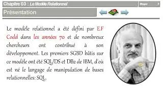Bases de Donn&eacute;es | 07 - Le Mod&egrave;le Relationnel : Concepts de Base