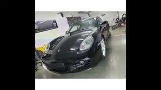 Schlimmste Lackdefekte u Swirls korrigiert Porsche Cayman
