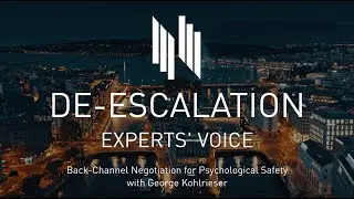 Experts' Voice: Back Channel Negotiation for Psychological Safety