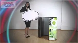Portable Display Table Branded