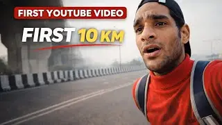 First YouTube Video | 10 KM Running Without Stopping 💪 | Fitness Journey