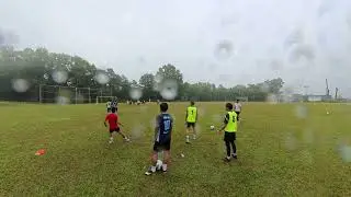 Setpiece training (Long freekick) 4