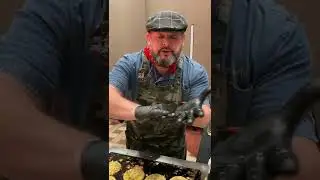 Chef Brian Duffy making Celtic Mulita at Sun, Wine & Food Festival - Mohegan Sun