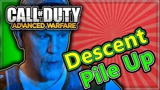 COD AW Glitches - New Descent Zombie Pile Up Glitch - Descent Glitch (Advanced Warfare)