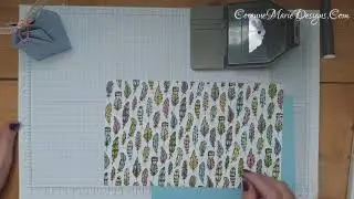 Balmy Blue Cute Tag Top Gift Bag - Timelapse