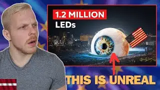 European Reacts To Las Vegas 2.3B Mega Sphere