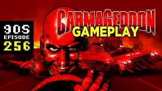 Carmageddon 1 - Gameplay (DOS, 1997)