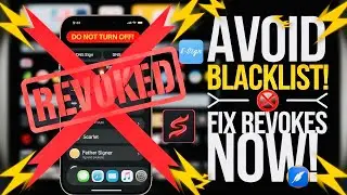 Avoid Blacklist & Revokes on iPhone | Install IPA Files Safely in iPhone & iPad with ESign/Scarlet