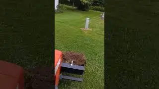 moving dirt with the Case 446 and Johnny Bucket Jr