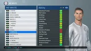 PES 2019 - Real Madrid Face & Player Ratings