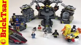 LEGO BATMAN MOVIE 70909 BATCAVE BREAK IN! Review NEW 2017 Set!