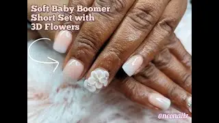 Baby Boomer 3D Floral|Short Set|Client Work|