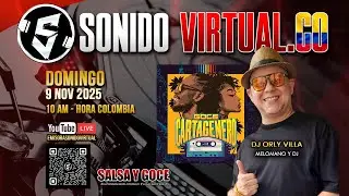 DJ ORLY VILLA en SALSA Y GOCE con EDINSON CASTILLA