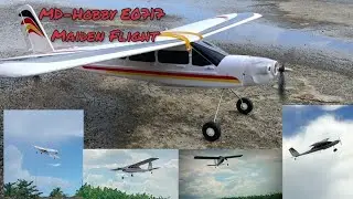 MD-Hobby E0717 Rc Plane MAIDEN FLIGHT..