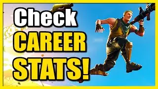 How to Check your Career Stats in FORTNITE OG (K/d & Wins!)