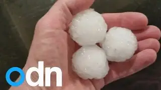 EXTREME WEATHER: UK hit by heat and hail