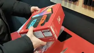 Видео отчёт для подписчика г. Новый уренгой - встречаю Nintendo Switch OLED #gamerhelp #picofly