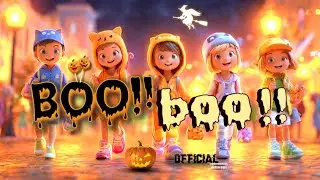 BOO !! Boo !! | English Kids Video Song | Stunning Graphic Visual Halloween Video Song