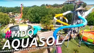 PARQUE ACU&Aacute;TICO AQUASOL 2025 I MAR DEL PLATA I BUENOS AIRES I ARGENTINA I 4K TOUR Walking