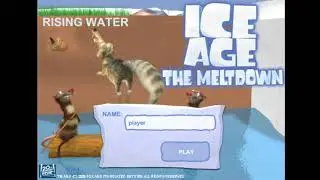 Ice Age: The Meltdown - Water Rising Gameplay (Flash)