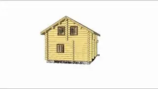 Проект бани B22