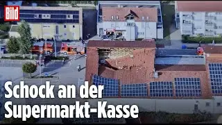Lauchringen, Baden-W&uuml;rttemberg: Pl&ouml;tzliche st&uuml;rzte das Dach ein